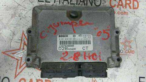 Foto 4ª: Centralita Motor ECU Citroen Jumper 35LH 2.8 HDI 127 128CV 94KW CAJA CERRADA