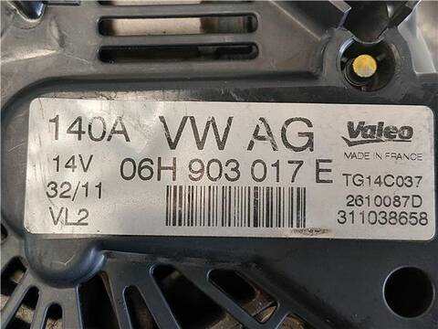Foto 3ª: Alternador Volkswagen Passat 1.8 ADVANCE BERLINA 160CV 118KW [CDAA] (2011)