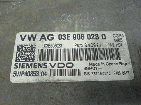 Foto 3ª: Centralita Motor ECU Skoda Fabia 1.2 12V 69CV 51KW [CGPA] (2010)