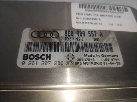 Foto 2ª: Centralita Motor ECU Audi A4 ALT BERLINA (2001)