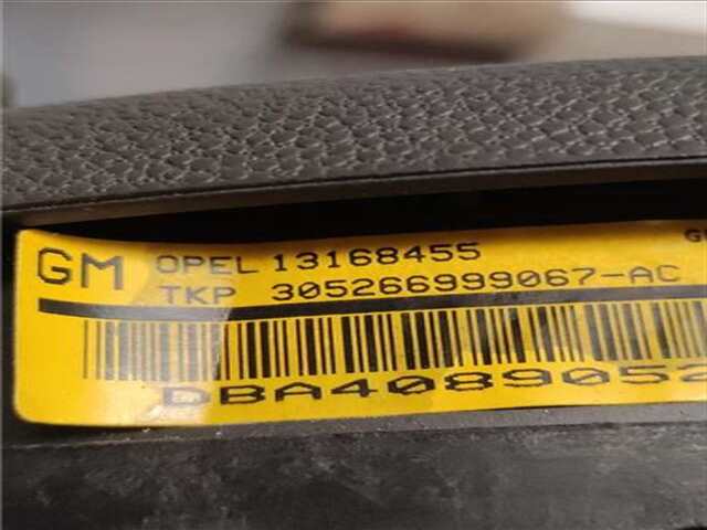 Foto 3ª: Airbag Delantero Izquierdo Opel Astra 1.6 [Z 16 XEP]