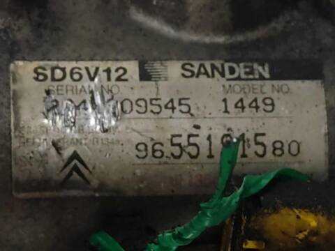 Foto 3ª: Compresor Aire Acondicionado Peugeot 206 1.4 HDI (2002)