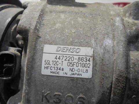 Foto 3ª: Compresor Aire Acondicionado Fiat Stilo 1.6 16V CAT 103CV 76KW [182B6000] (2005)