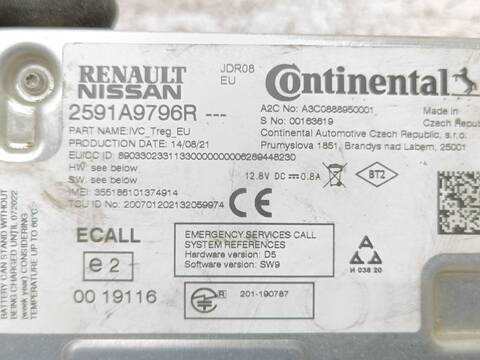 Foto 4ª: Centralita Motor ECU Dacia Sandero ESSENTIAL 91CV 67KW [H4D E4] (2021)