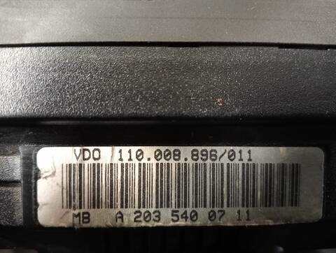 Foto 3ª: Cuadro de Instrumentos Mercedes Clase C 160 200 COMPRESSOR 203.045) 163CV (2000)