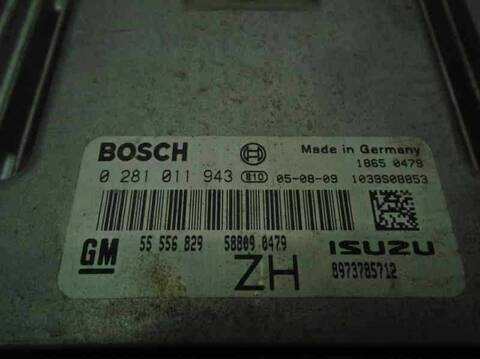 Foto 3ª: Centralita Motor ECU Opel Astra COSMO BERLINA 101CV 74KW [Z17DTH] (2005)