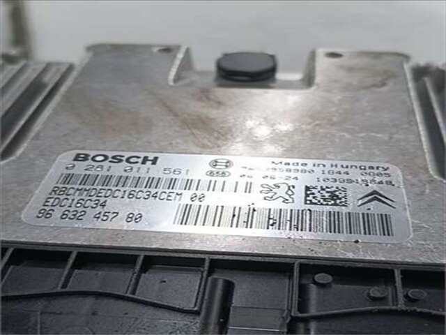 Foto 3ª: Centralita Motor ECU Citroen C5 2.0 HDI 90 SX/SX AUTOMÁTICO [2.0 LTR. - 66 KW HDI CAT (RHY - DW10TD)] [RHZ]