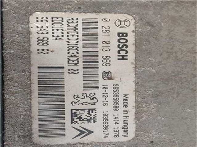 Foto 3ª: Centralita Motor ECU Citroen Jumpy 1.6 HDI 90 90CV 66KW [9HU (DV6UTED4)] (2011)