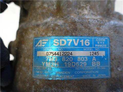 Foto 3ª: Compresor Aire Acondicionado Ford Galaxy 1.9 TDI 115CV 85KW [AUY] (2002)
