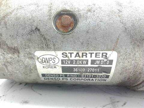 Foto 2ª: Motor de Arranque Hyundai Santa Fe 2.2 CRDI [D4EB] (2005)