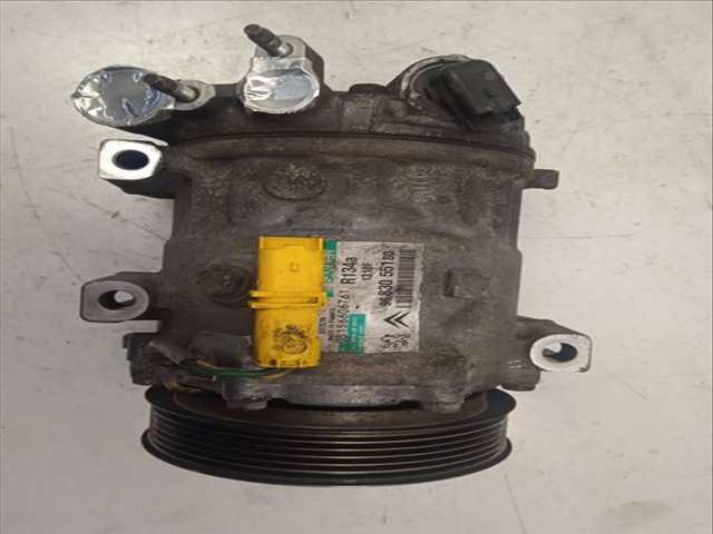 Foto 2ª: Compresor Aire Acondicionado Peugeot 407 2.0 16V HDI FAP CAT RHR - DW10BTED4) 136CV 100KW [RHR(DW10BTED4)] (2007)