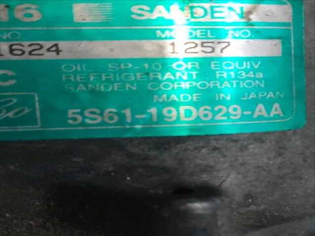 Foto 3ª: Compresor Aire Acondicionado Ford Fiesta 1.6 TDCI (2008)