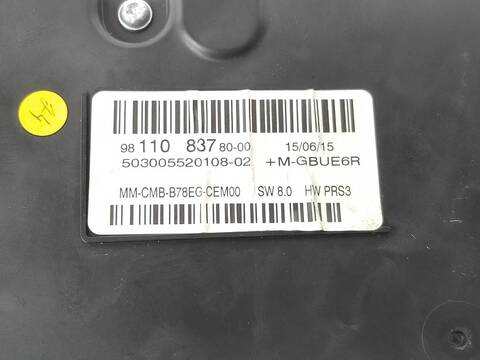 Foto 3ª: Cuadro de Instrumentos Citroen C4 1.6 BLUE-HDI FAP 120CV [BH01] (2013)