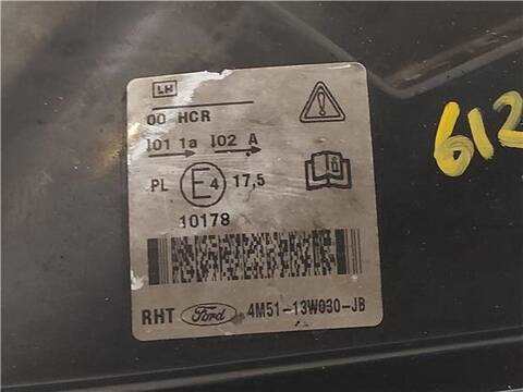 Foto 3ª: Faro Izquierdo Ford Focus 1.6 TDCI 109CV 80KW [G8DA] (2005)