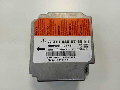 Centralita Airbag Mercedes Clase E 180 BERLINA