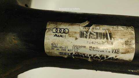 Foto 2ª: Puente Delantero Audi Q7 3.0 TDI QUATTRO [BUN] (2006)