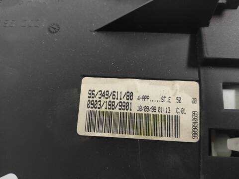 Foto 3ª: Cuadro de Instrumentos Peugeot 206 HFZ (1999)