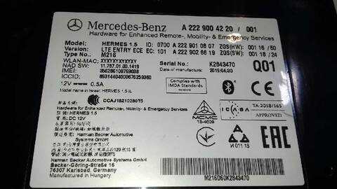 Foto 2ª: Centralita Motor ECU Mercedes Clase V 200 V 250 CDI/BT EDITION 4MATIC 447.813) 190CV 140KW (2014)