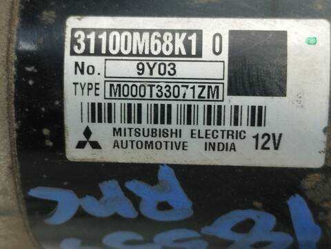 Foto 3ª: Motor de Arranque Nissan Pixo ACENTA 68CV 50KW [K10B] (2010)