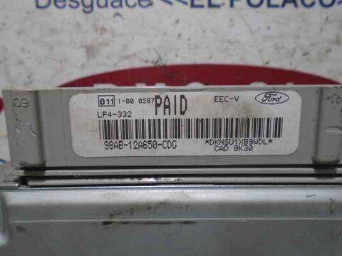 Foto 2ª: Centralita Motor ECU Ford Focus AMBIENTE BERLINA 100CV 74KW [FYDA] (1998)