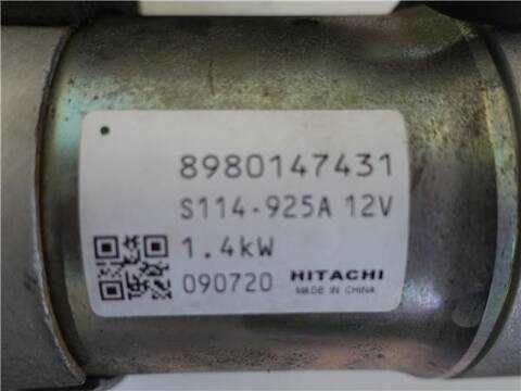 Foto 3ª: Motor de Arranque Opel Astra 1.7 NAVI 110CV 81KW [D-Z17DTR] (2009)