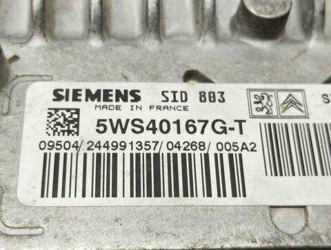 Foto 2ª: Centralita Motor ECU Peugeot 407 PREMIUM 136CV 100KW [RHR] (2004)