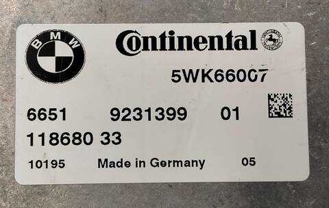 Foto 2ª: Centralita Motor ECU Bmw Serie 5 518 530 D 245CV [N57D30A] (2009)