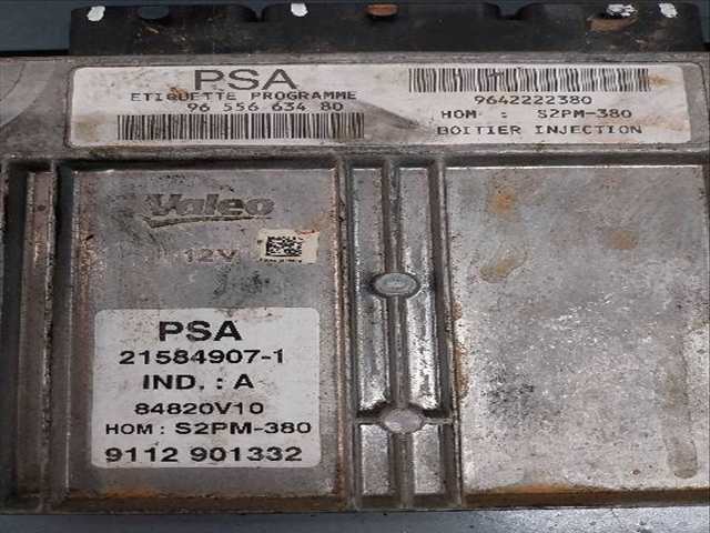 Foto 2ª: Centralita Motor ECU Citroen C3 1.4 G (2004)