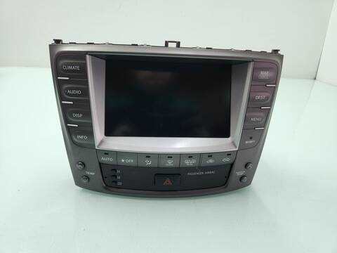 Foto 2ª: Pantalla Multifuncion Lexus IS 220D 177CV 130KW [2AD-FHV] (2007)