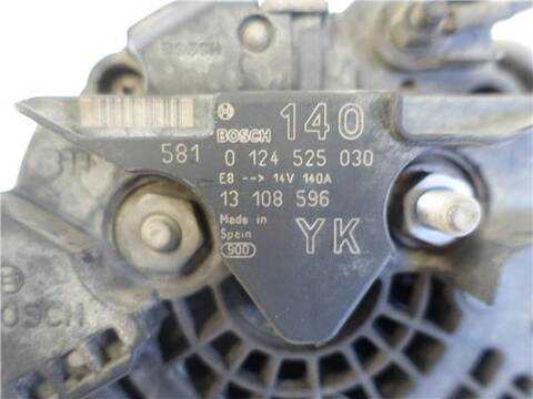 Foto 3ª: Alternador Opel Zafira 2.2 BLUE LINE 125CV 92KW [Y 22 DTR] (2005)