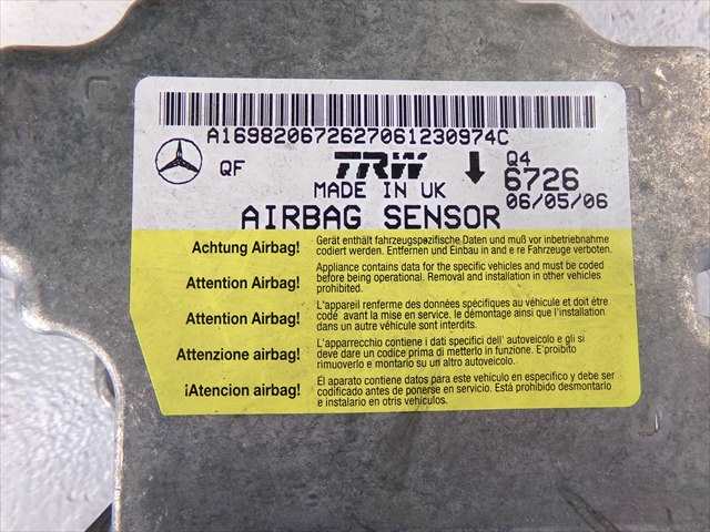 Foto 2ª: Centralita Airbag Mercedes Clase B 200 2.0 CDI W245,2005-2008 [640941] (2006)