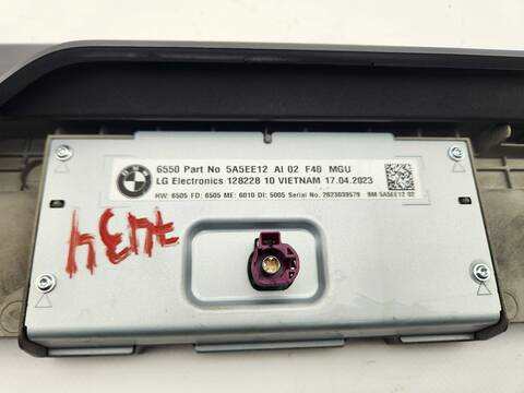Foto 3ª: Pantalla Multifuncion Bmw Serie 2 215 218I COUPE 136CV 100KW [B38A15F] (2023)
