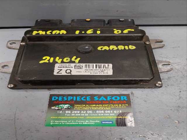 Centralita Motor ECU Nissan Micra 1.6 G