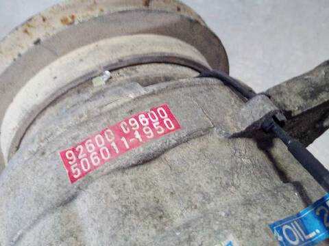 Foto 4ª: Compresor Aire Acondicionado Nissan Patrol CORTO TA 103CV 76KW [RD28T] (1989)