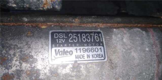 Motor de Arranque Chevrolet Captiva 2.2 D 4WD