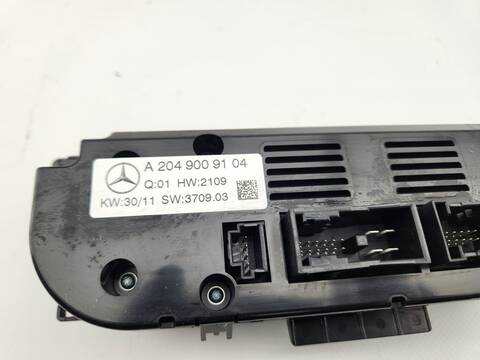 Foto 4ª: Mando Climatizador Mercedes Clase G 230 GLK 220 CDI 4-MATIC BE 204.984) 170CV 125KW [OM651912] (2011)