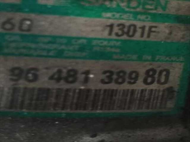 Compresor Aire Acondicionado Peugeot 407 2.0 HDI 135 6DRHRH 6DRHRE 6DRHRG 6DRHRJ) 136CV