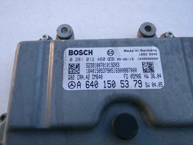 Foto 3ª: Centralita Motor ECU Mercedes Clase B 200 2.0 CDI W245,2005-2008 (2006)