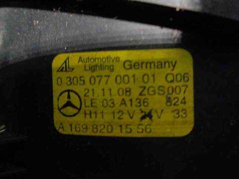 Foto 4ª: Faro Antiniebla Delantero Izquierdo Mercedes Clase C 160 C 250 CDI BLUEEFFICIENCY 204.003) BERLINA 204CV 150KW [651911] (2009)