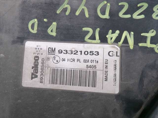 Foto 2ª: Faro Derecho Opel Meriva 1.7 CDTI 2003-2010 [Z17DTH] (2006)