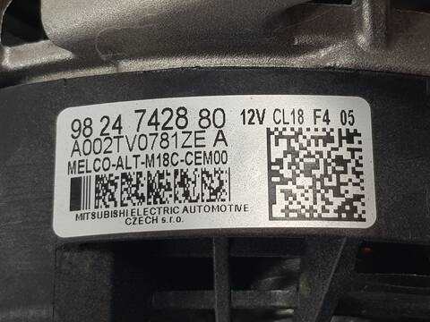 Foto 3ª: Alternador Citroen Berlingo WORKER M (2018)