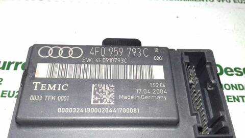 Foto 2ª: Centralita Cierre Centralizado Audi A6 3.0 TDI QUATTRO 165KW) BERLINA 225CV [BMK] (2004)