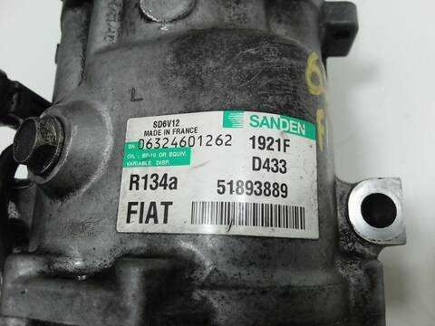 Foto 3ª: Compresor Aire Acondicionado Fiat Fiorino 1.2 D III 225) 199A9000 (2012)