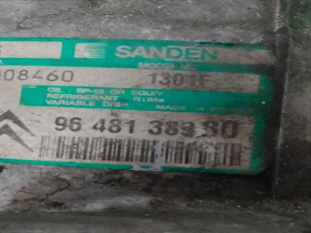 Compresor Aire Acondicionado Peugeot 407 2.0 HDI 135 6DRHRH 6DRHRE 6DRHRG 6DRHRJ)