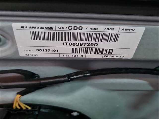 Foto 2ª: Elevalunas Manual Trasero Izquierdo Volkswagen Touran 2.0 TDI 140CV 103KW [CFHC] (2013)