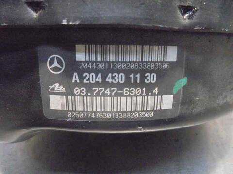 Foto 3ª: Servofreno Mercedes Clase C 160 C 250 CDI BLUEEFFICIENCY 204.003) BERLINA 204CV 150KW [651911] (2009)