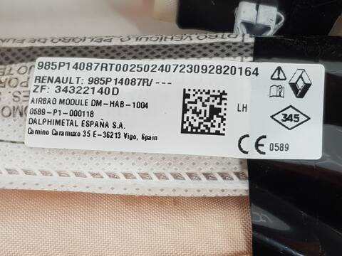 Foto 3ª: Airbag Cortina Delantero Izquierdo Renault Austral TECHNO ESPRIT ALPINE