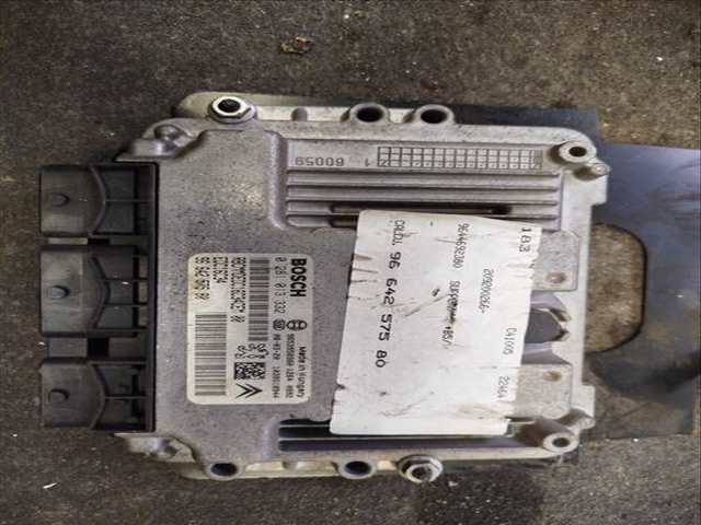 Foto 2ª: Centralita Motor ECU Citroen C4 BERLINA (2004)