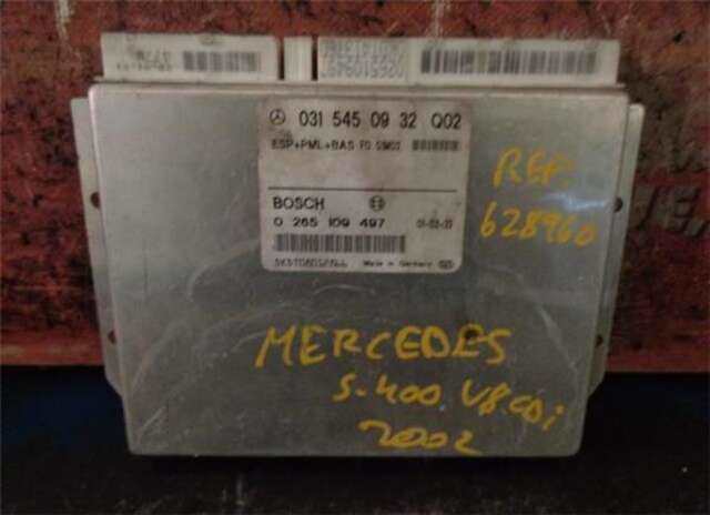 Centralita Abs Mercedes Clase S 220 4.0 400 CDI (220.028) [4.0 LTR. - 184 KW CDI 32V CAT]