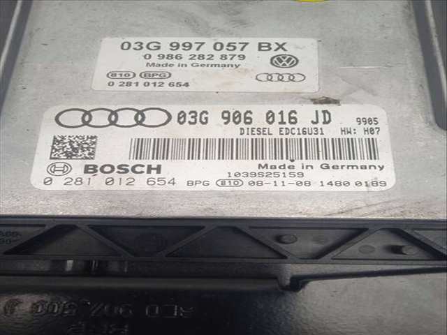 Foto 2ª: Centralita Motor ECU Audi A4 2.0 TDI AVANT 140CV 103KW [BLB] (2006)